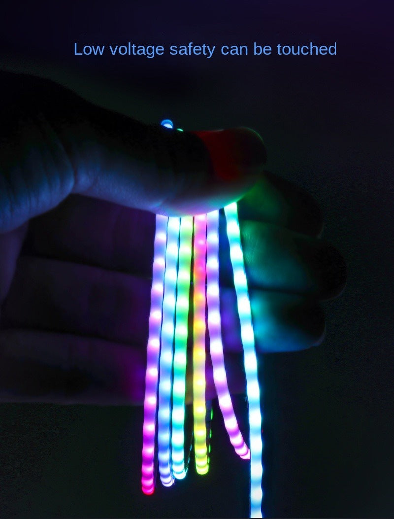 2.7mm Addressable COB RGB LED Strip – Ultra-Thin, 5V Programmable, Flowing Light Pixel Strip 🌟 Tiny in size, limitless in lighting creativity.
