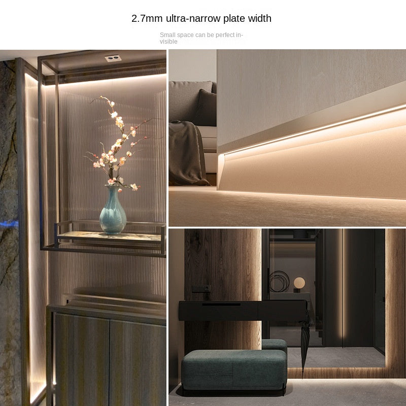 2.7mm COB LED Strip – Ultra-Slim, Soft White, 480 LEDs/m, Flicker-Free Accent Light 🔦 Perfect for fine detail lighting, compact designs, and smooth ambient glow