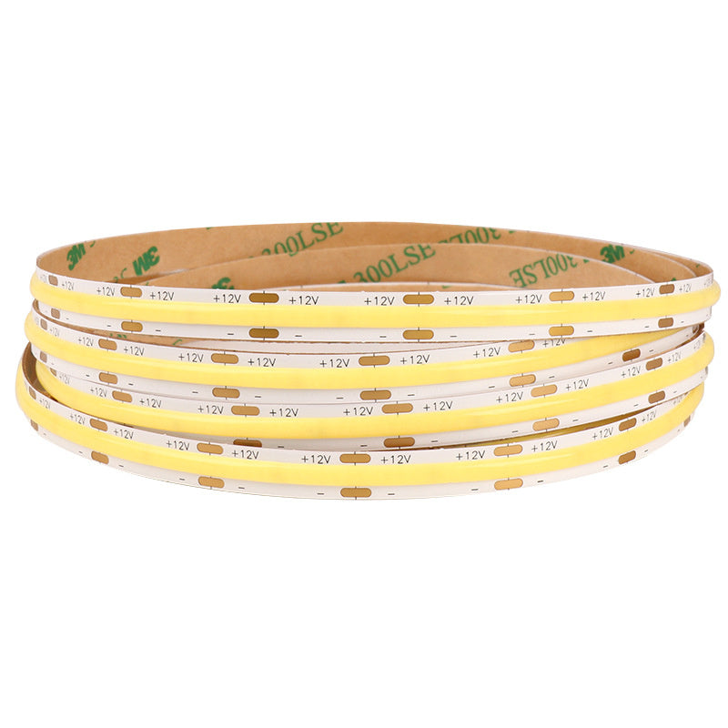 8mm COB LED Strip – 98 CRI Flicker-Free White Light