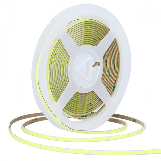 4mm Ultra-Narrow COB LED Strip – 15000K Cool Glow, Flicker-Free, Flexible Ambient Light