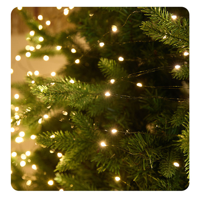 LED Remote Control Christmas String Lights Waterproof Copper Wire Fairy Lights for Festive Decor