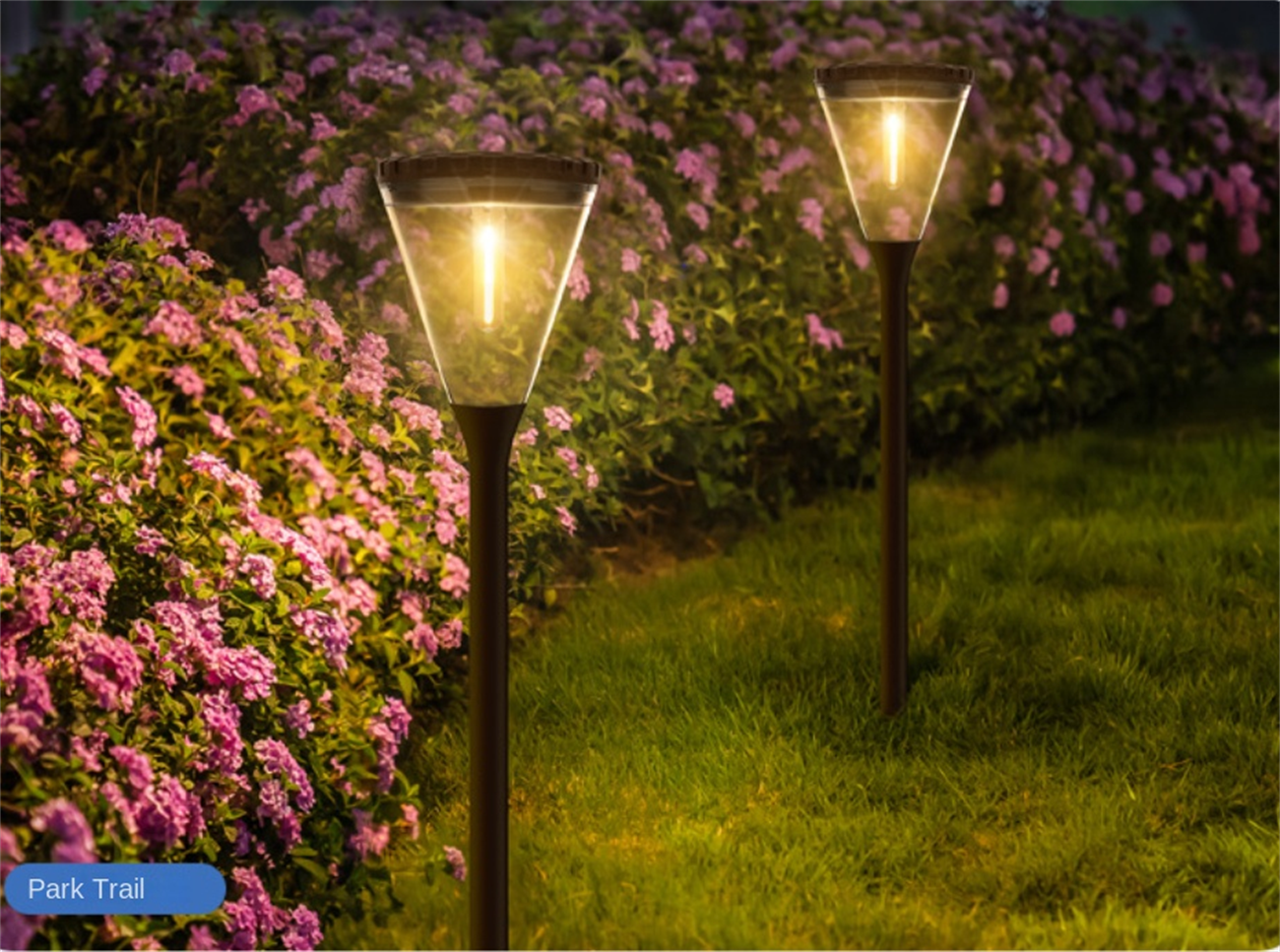 Solar-Powered Outdoor Garden Lights – Auto Dusk-to-Dawn Waterproof Stake Lights, High-Brightness IP65 for Lawn, Villa, Landscape & Pathway Decoration