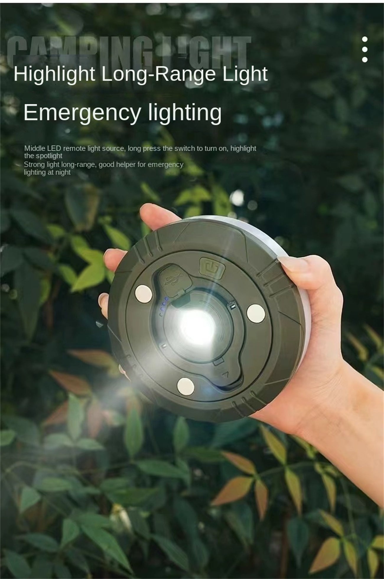 New Multifunctional Camping Light Lighting Camping Light Outdoor Tent Light Shrink Light String Multifunctional Camping String Lights