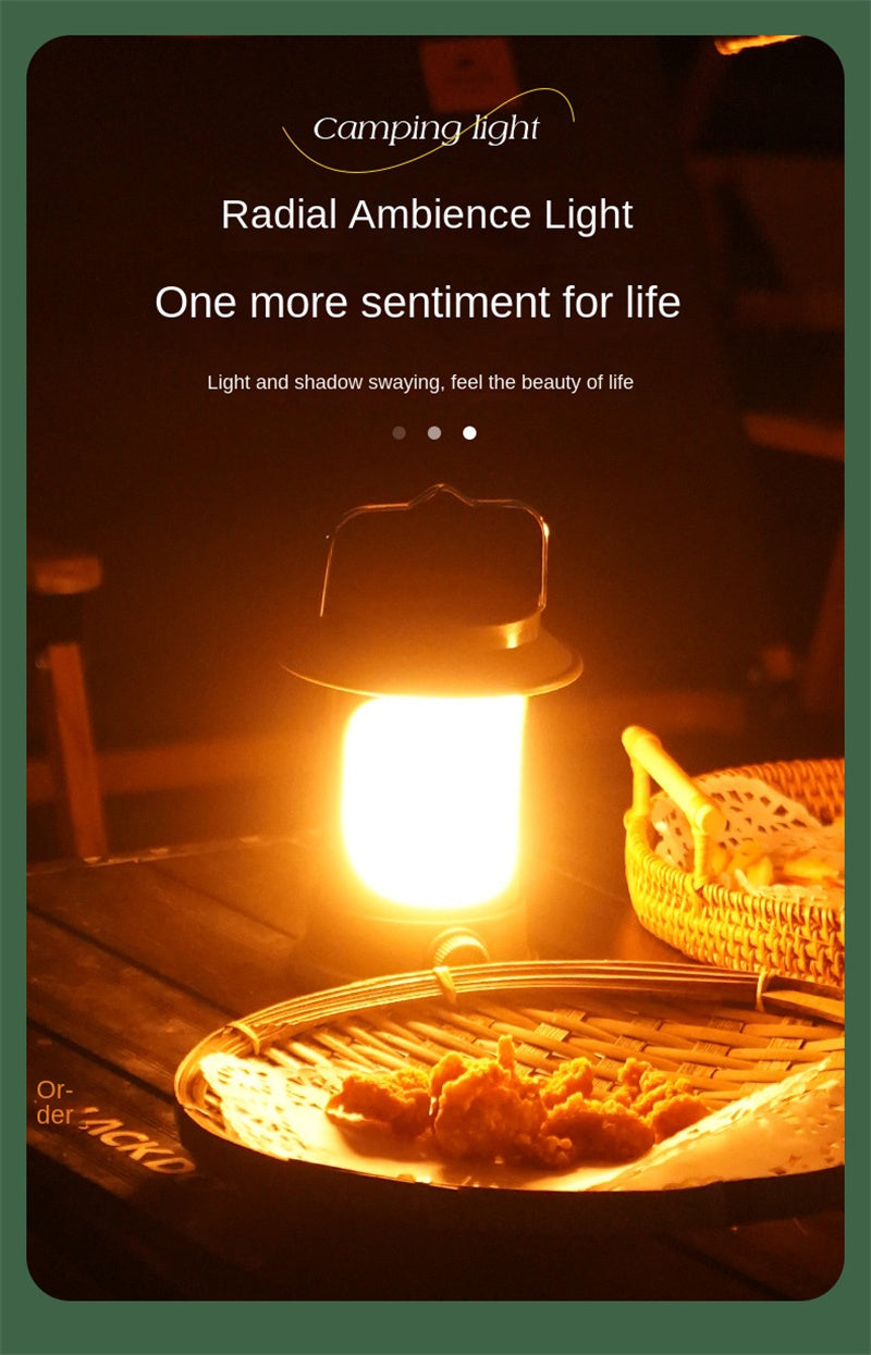 New Arrival Green Lantern Solar Camp Light Portable Rechargeable Lamp Table Lamp Solar Powered Vintage Lamp Multi-functional Portable Led Light