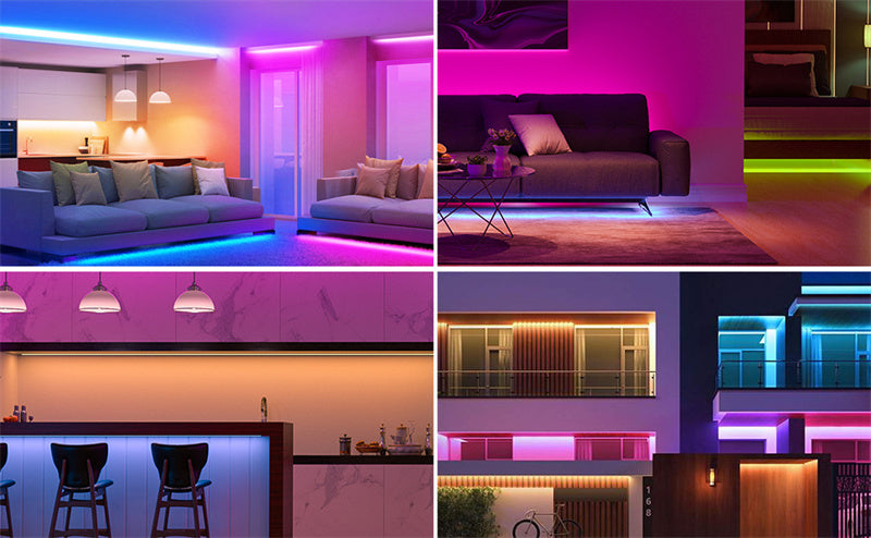2.4G Wireless LED Dimmer Controller RGB/RGBWC Smart Group Control Touch Panel for Colorful LED Strip Lights