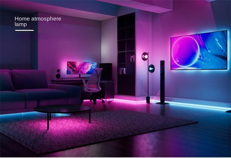 Bande LED COB RGB programmable 5mm - Effets de lumière en flux, IC intégré, adressable individuellement (basse tension 5V) 🌟 Créez des spectacles de lumière hypnotisants sous la forme la plus mince.