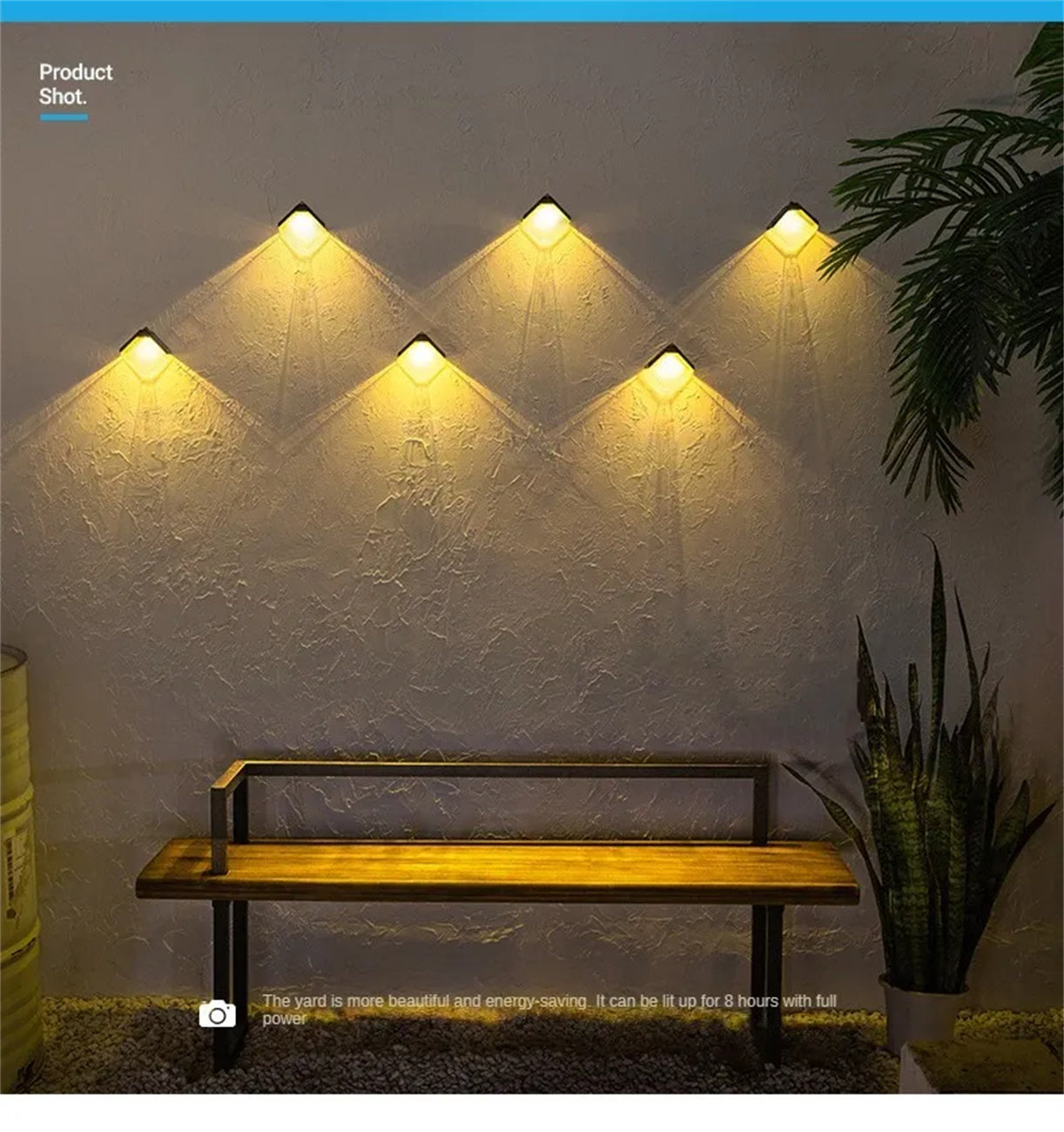 Solar Ice Brick Pendant Light Magical Eco-Glow for Gardens Nights Sustainable Style Outdoor Elegance
