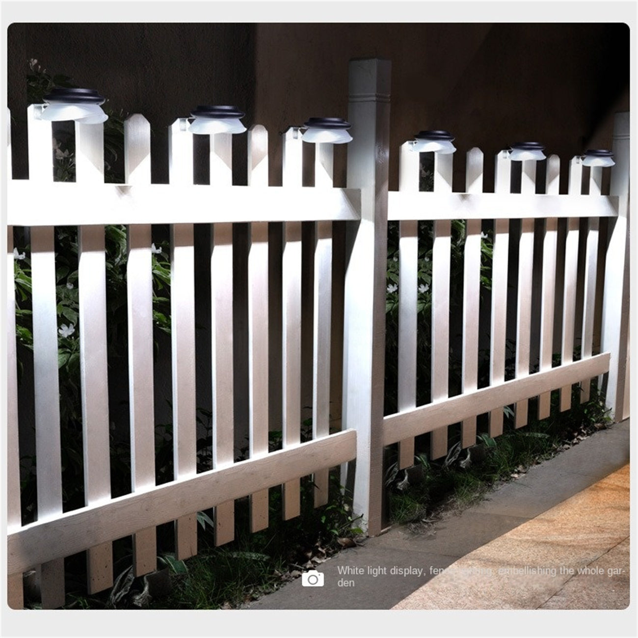 Solar Fence Light for Home Garden Outdoor Yard Decoration LED Outdoor Wall Lamp