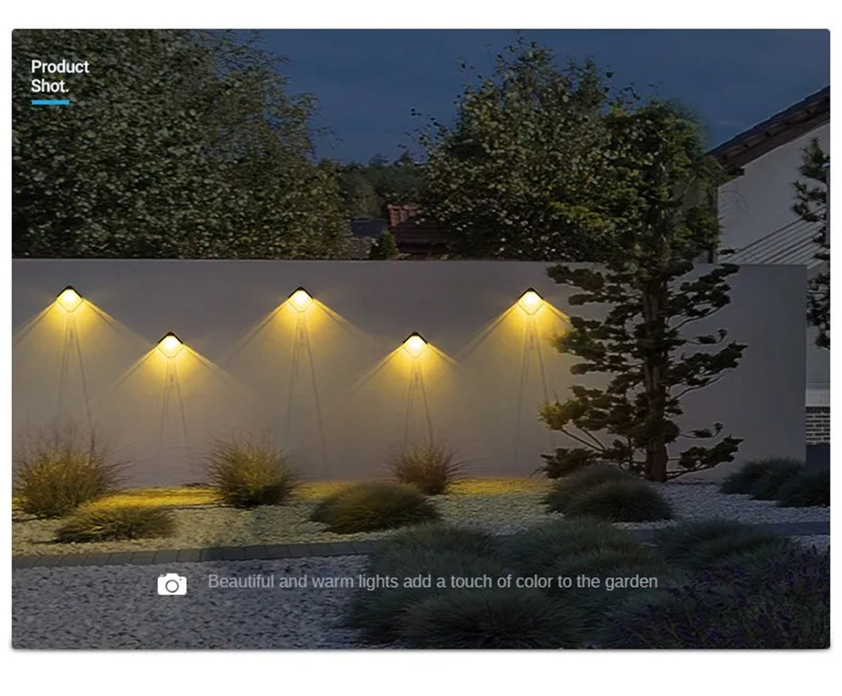 Lumières suspendues de jardin solaire - Lanterne décorative extérieure LED imperméable pour la cour, le patio et la décoration des arbres