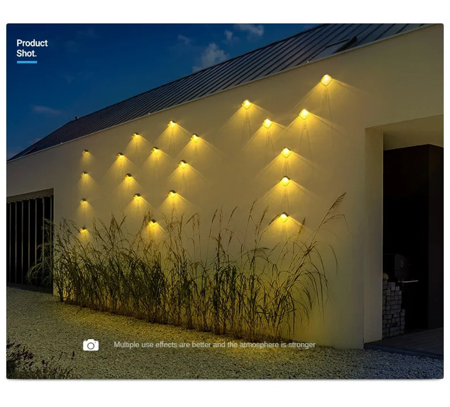 Solar Ice Brick Pendant Light Magical Eco-Glow for Gardens Nights Sustainable Style Outdoor Elegance
