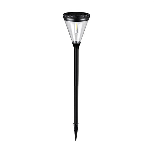 Solar-powered LED stake light for lawn decoration