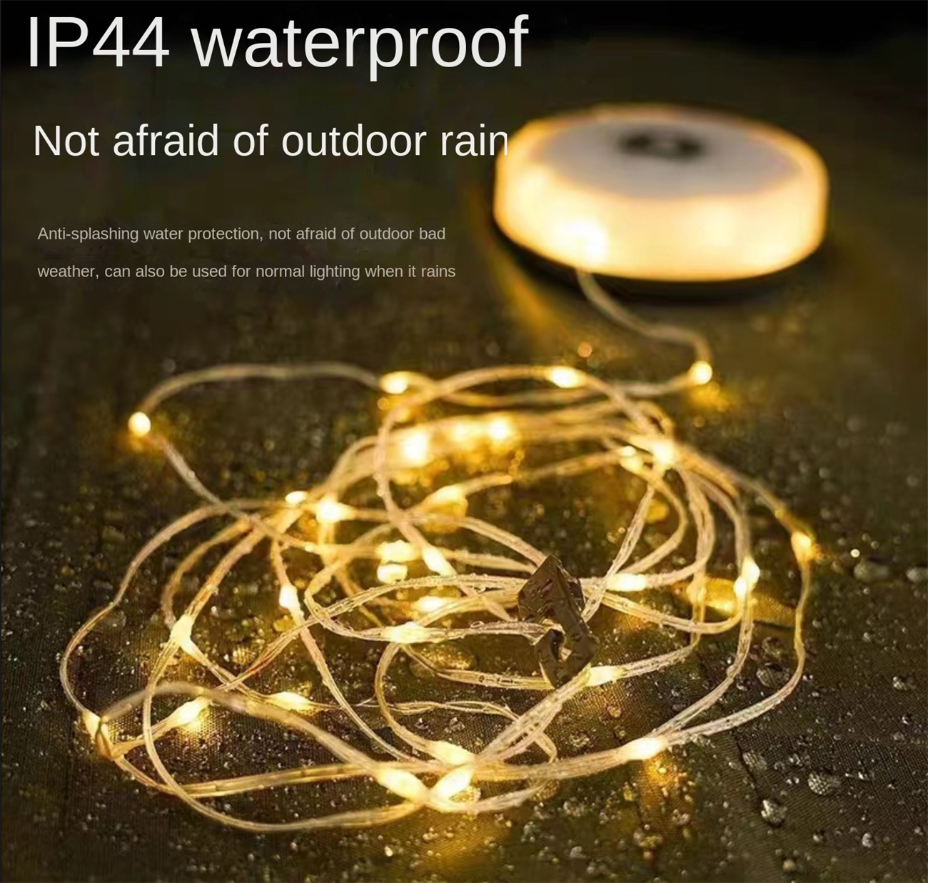 New Multifunctional Camping Light Lighting Camping Light Outdoor Tent Light Shrink Light String Multifunctional Camping String Lights