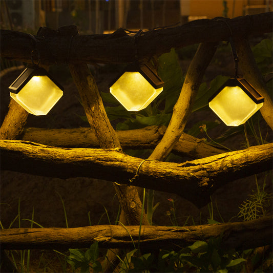 Solar Garden Hanging Lights – Waterproof LED Outdoor Decorative Lantern for Yard, Patio, and Tree Décor