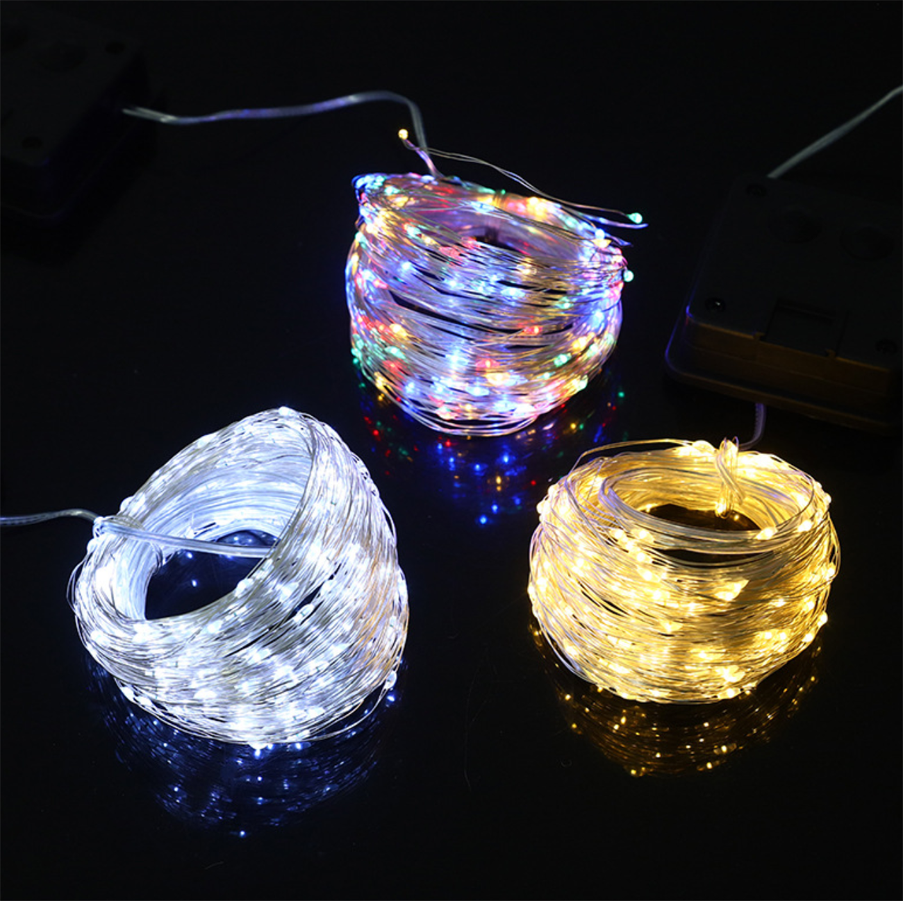 Waterproof Solar Copper Wire Lights Outdoor Decoration Lamp Holiday Decor Fairy Lights