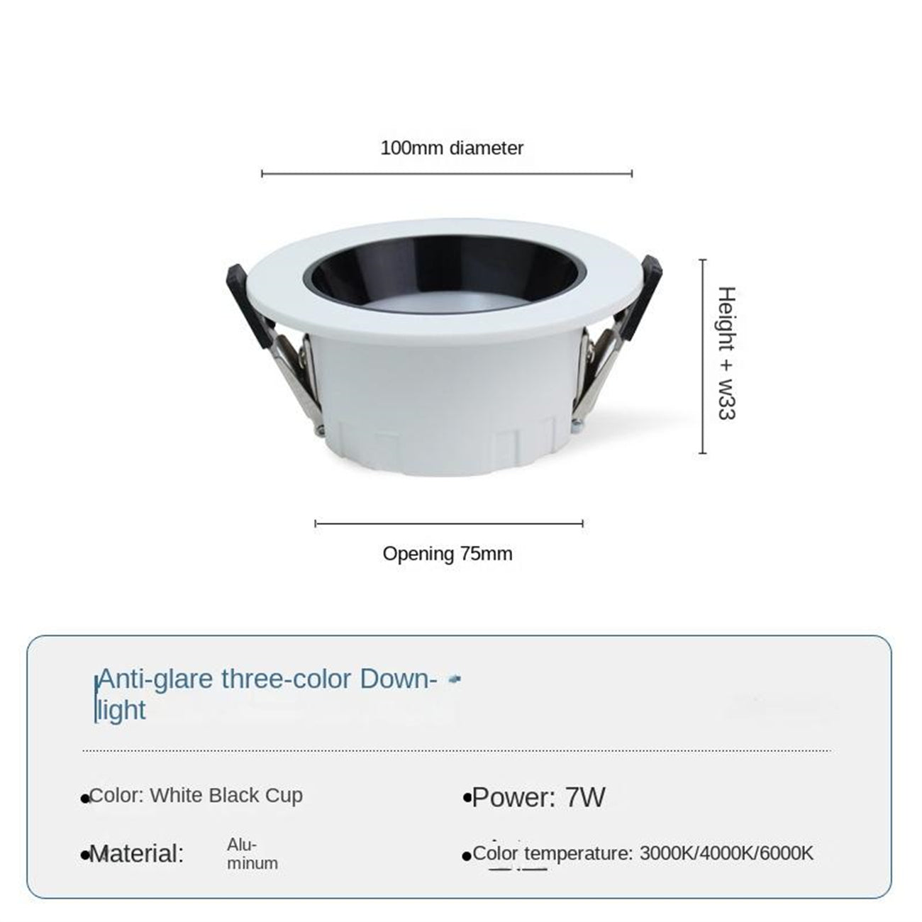 Tube lights dialing code anti glare three color tube LED light full spectrum household ceiling light living room lamp hallway wall lamp bedroom CCT variable spot light