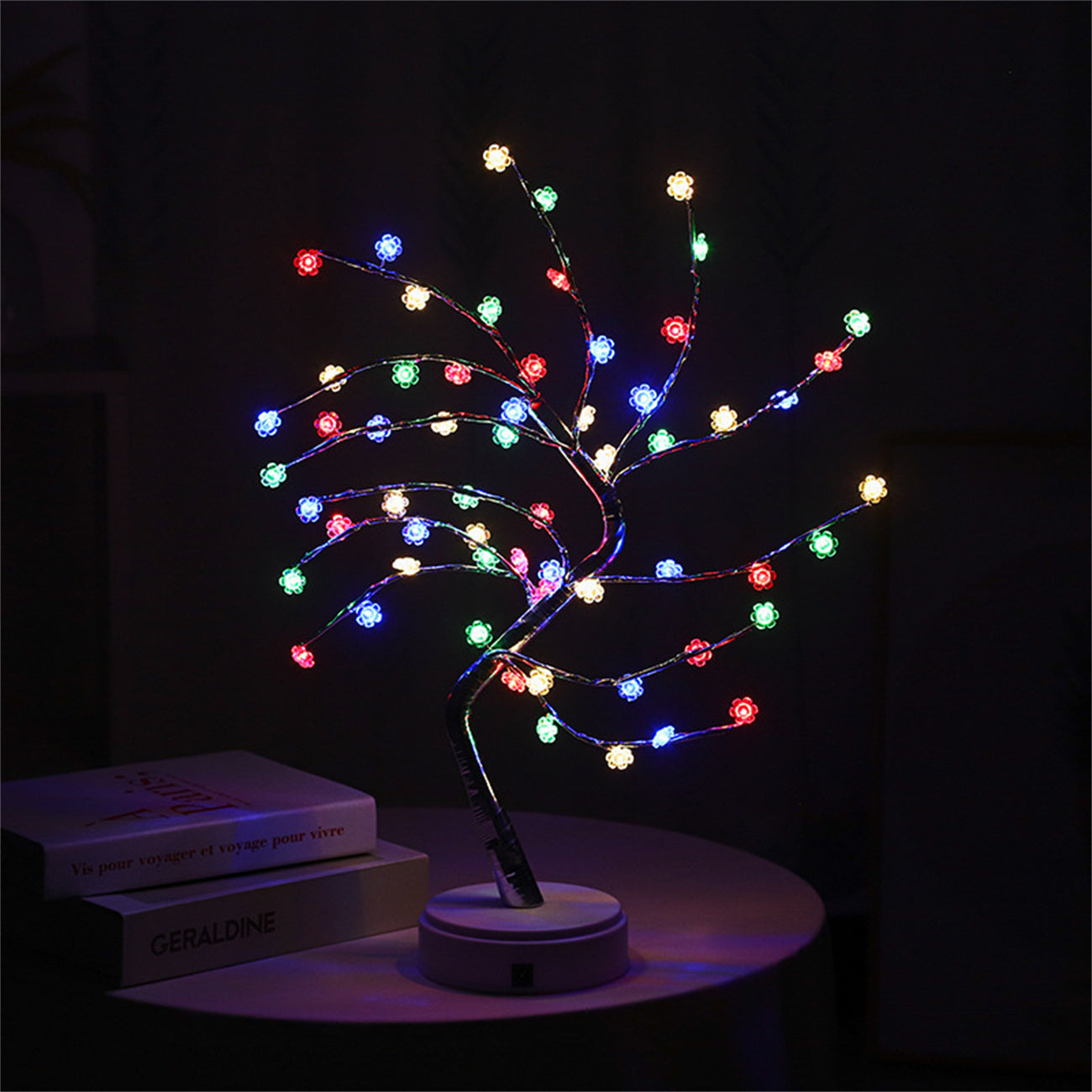 LED Tree Light Festive Indoor Atmosphere Lamp Christmas Tree Decoration Table Lamp