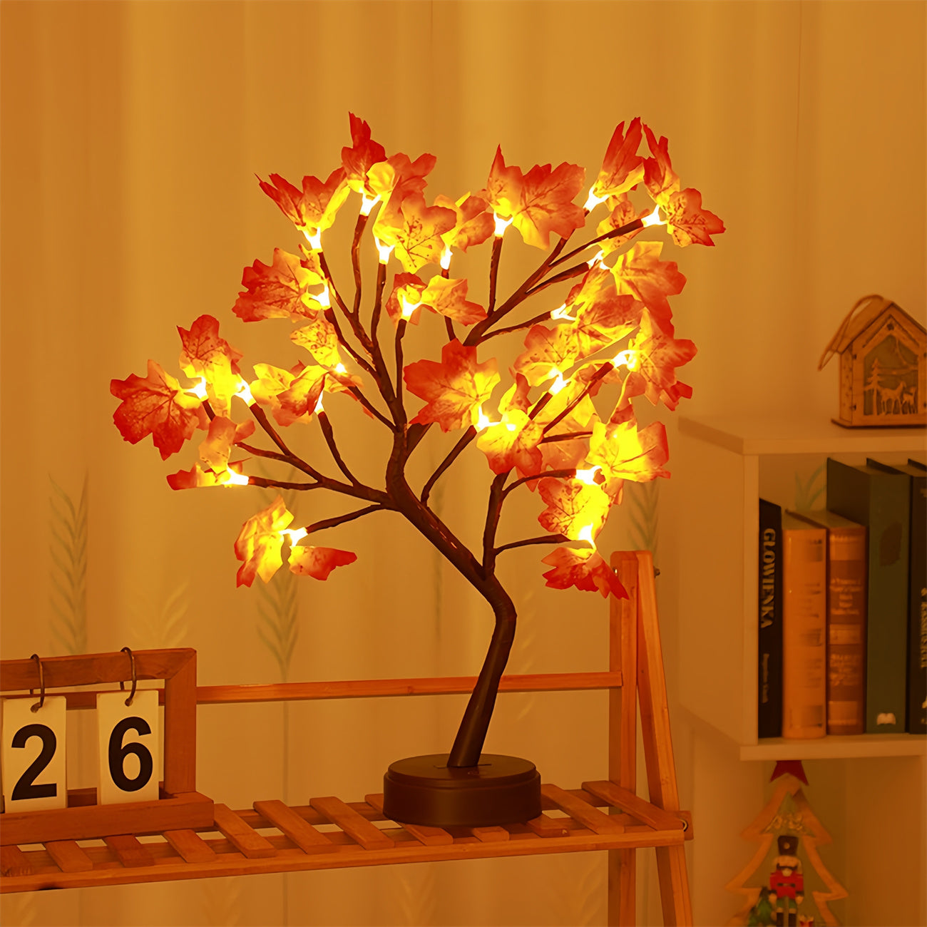 LED Tree Light Festive Indoor Atmosphere Lamp Christmas Tree Decoration Table Lamp