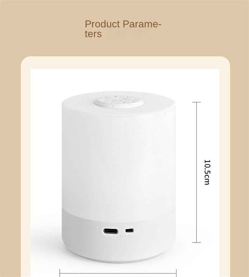 Rechargeable Touch Control Bedside Lamp Night Light for Nursery, Baby Feeding, Bedroom Eye-Caring Soft Glow, Portable Sleep Aid for Infants & New Parents