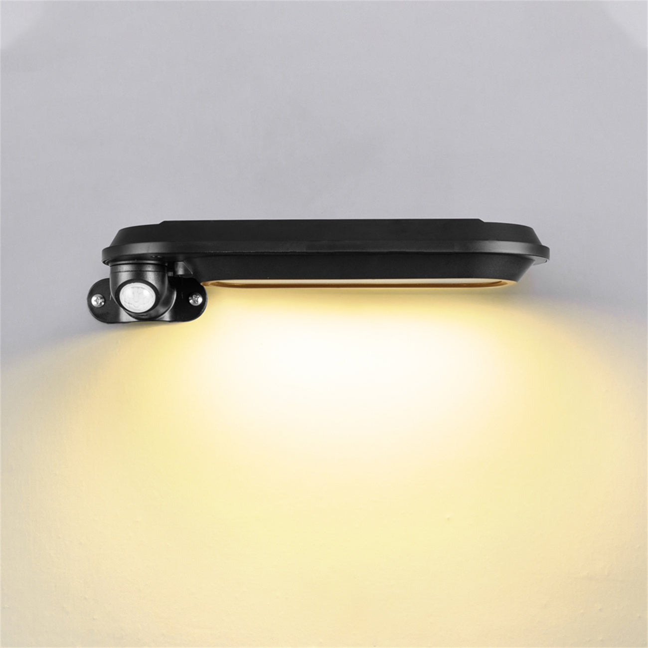 Solar Wall Light - Outdoor Garden Lighting, Motion Sensor LED Solar Powered Wall Lamp for Home Exterior & Pathways