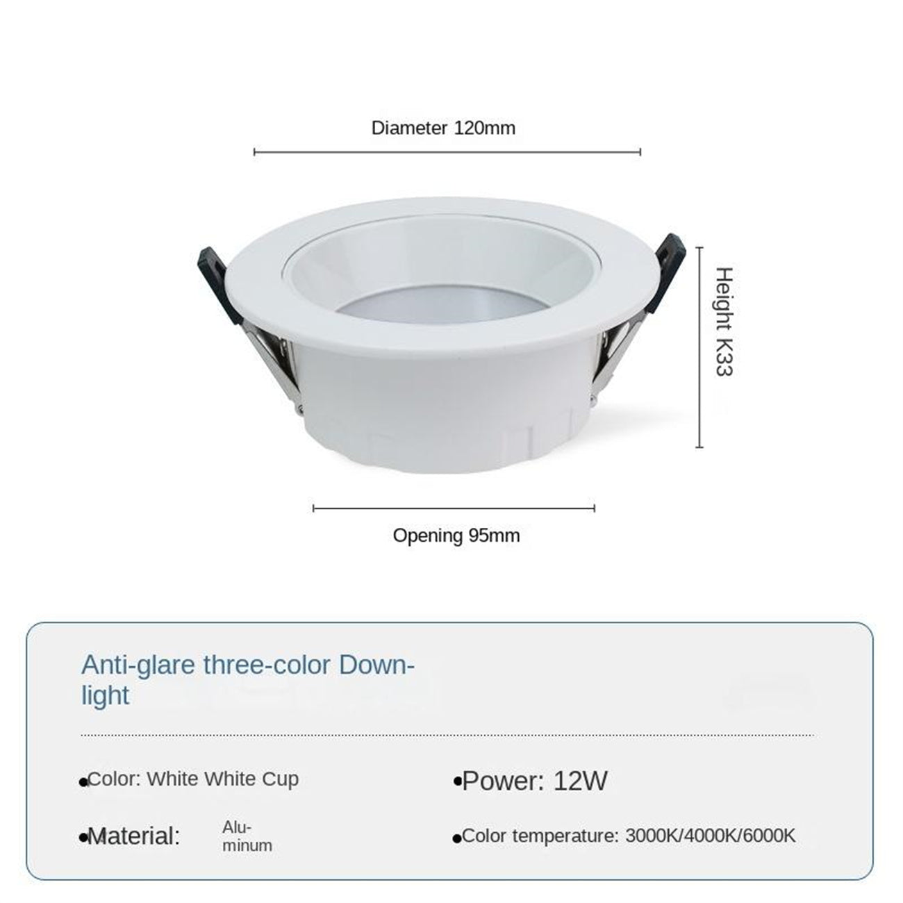 Tube lights dialing code anti glare three color tube LED light full spectrum household ceiling light living room lamp hallway wall lamp bedroom CCT variable spot light