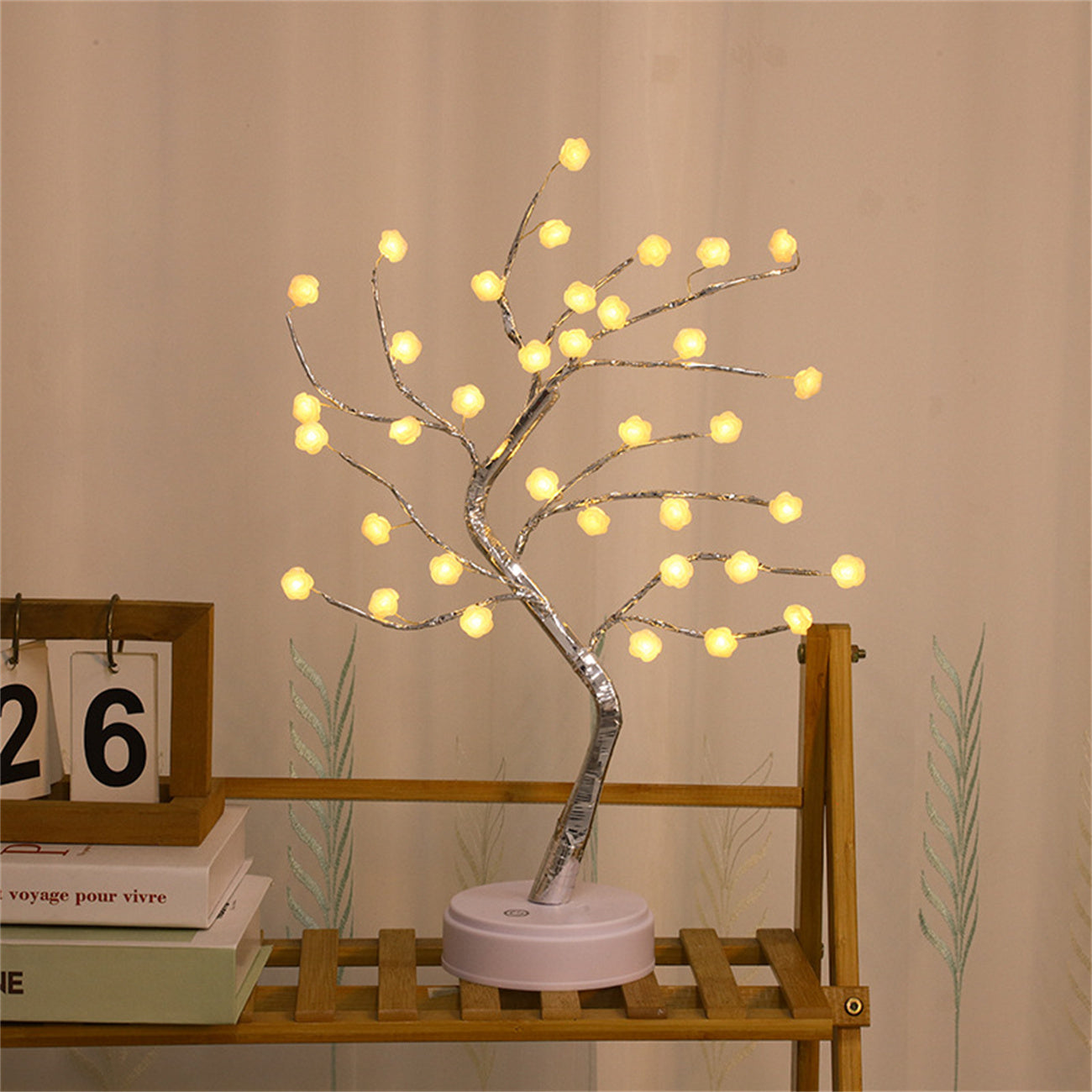 LED Tree Light Festive Indoor Atmosphere Lamp Christmas Tree Decoration Table Lamp