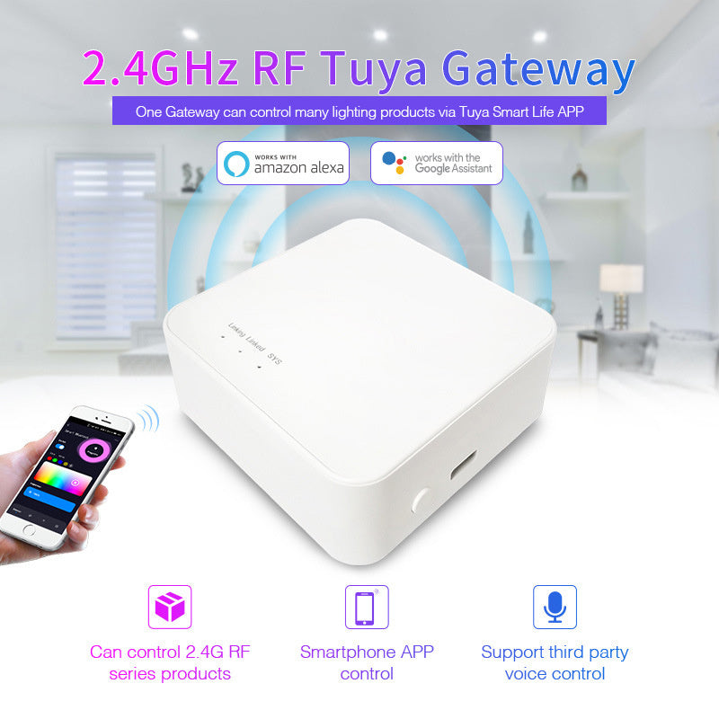 2.4G Wireless LED Dimmer Controller RGB/RGBWC Smart Group Control Touch Panel for Colorful LED Strip Lights