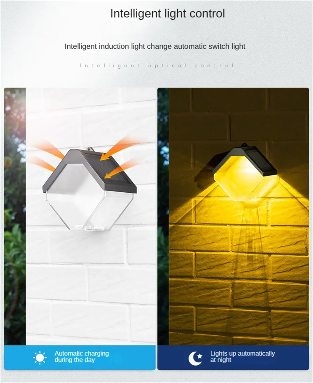 Solar Ice Brick Pendant Light Magical Eco-Glow for Gardens Nights Sustainable Style Outdoor Elegance