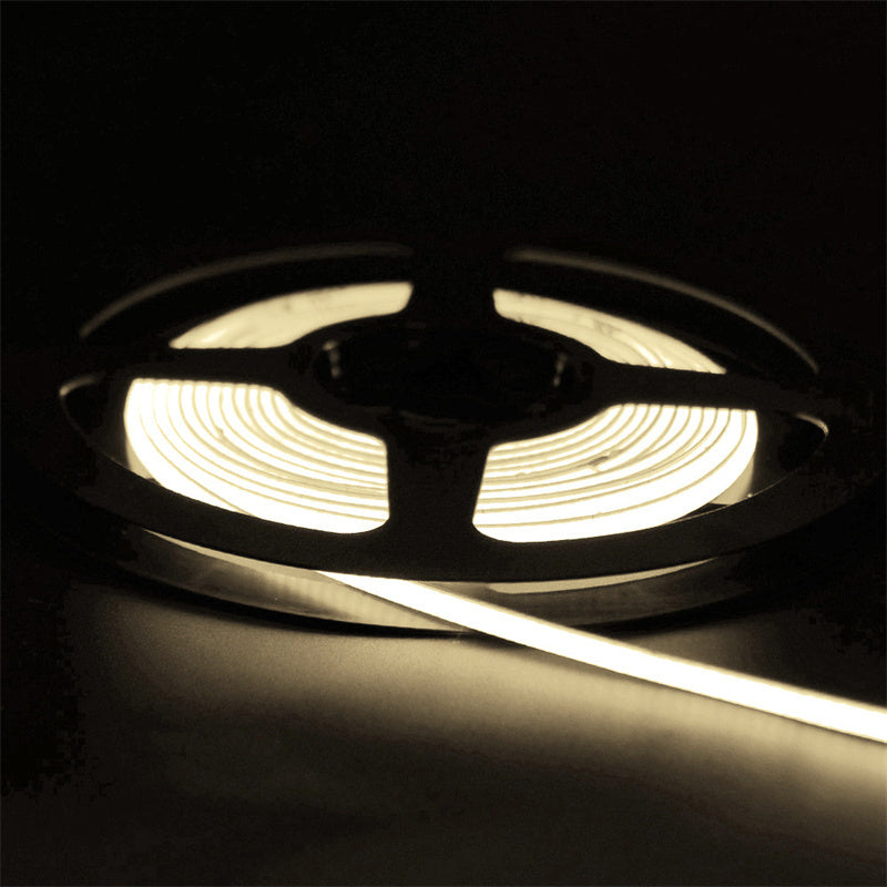 Bande LED COB ultra-mince de 4mm - sans clignotement CRI élevé