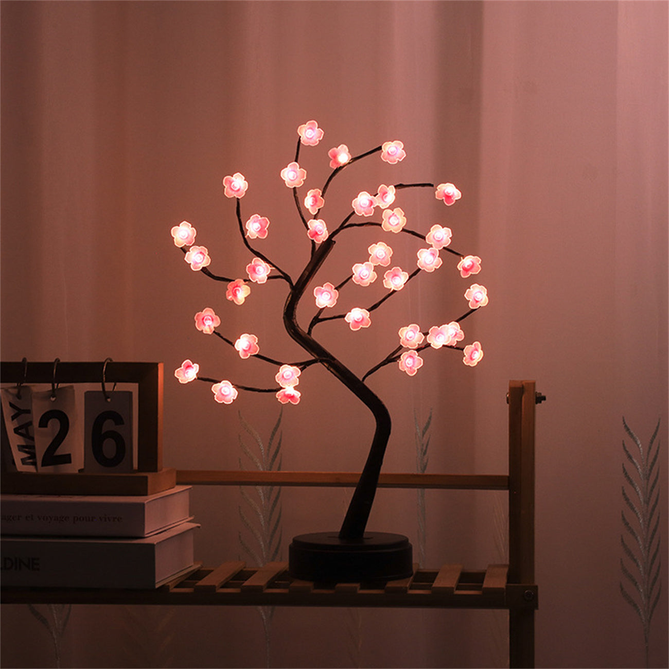 LED Tree Light Festive Indoor Atmosphere Lamp Christmas Tree Decoration Table Lamp