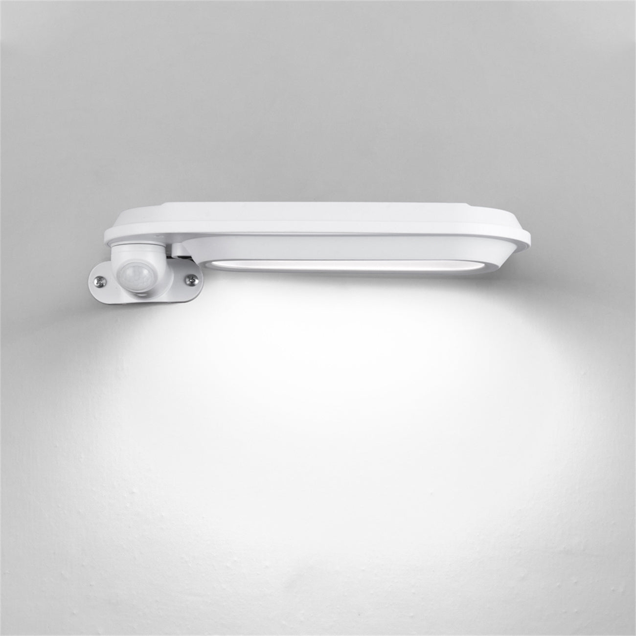 Solar Wall Light - Outdoor Garden Lighting, Motion Sensor LED Solar Powered Wall Lamp for Home Exterior & Pathways