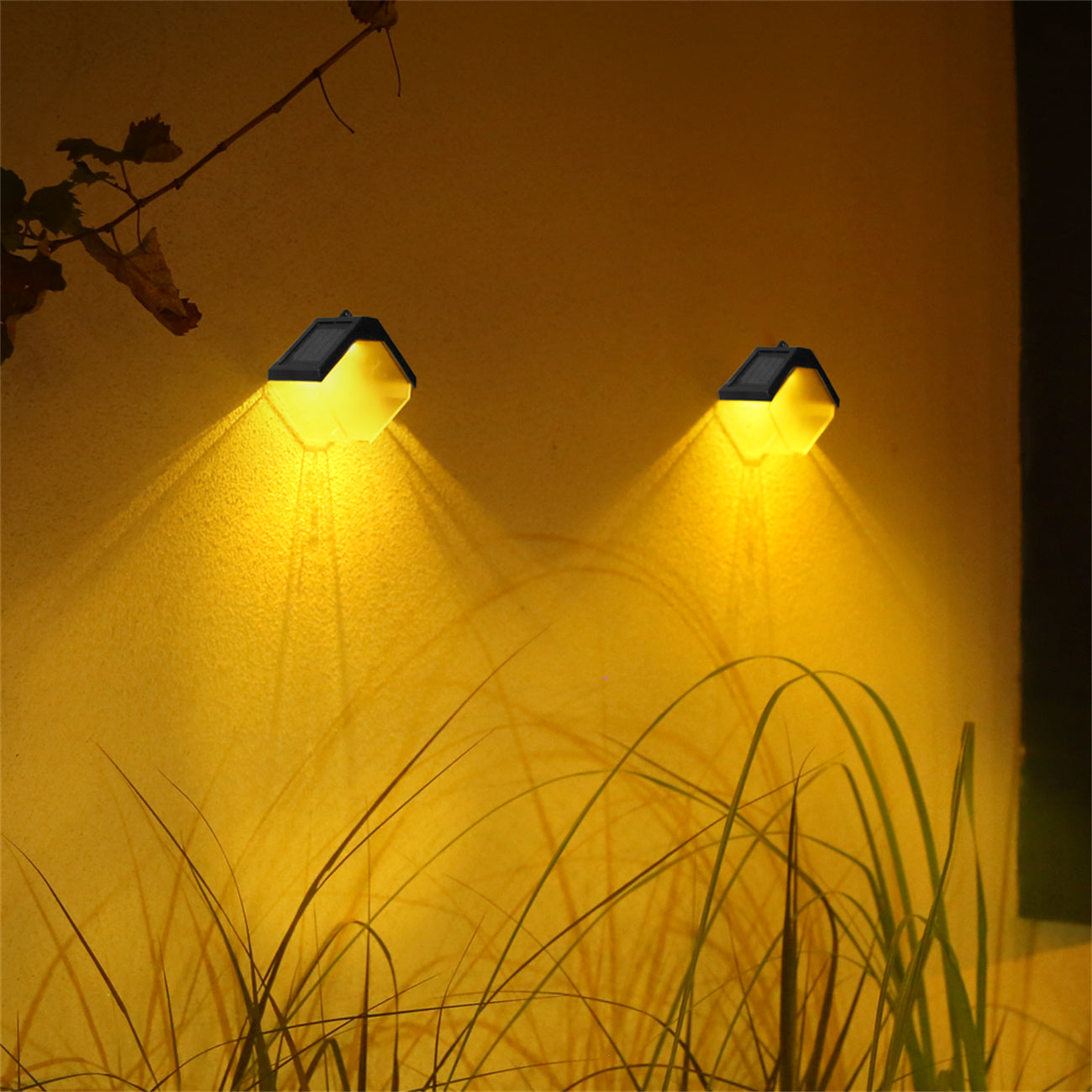 Solar Ice Brick Pendant Light Magical Eco-Glow for Gardens Nights Sustainable Style Outdoor Elegance