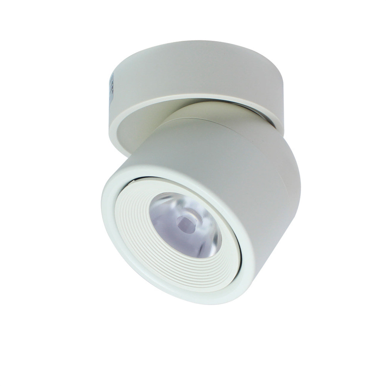 Surface mounted LED spotlights, TV background wall, bedroom painting, no main light, no opening, 360 degree rotating ceiling Surface mounted tube lamp