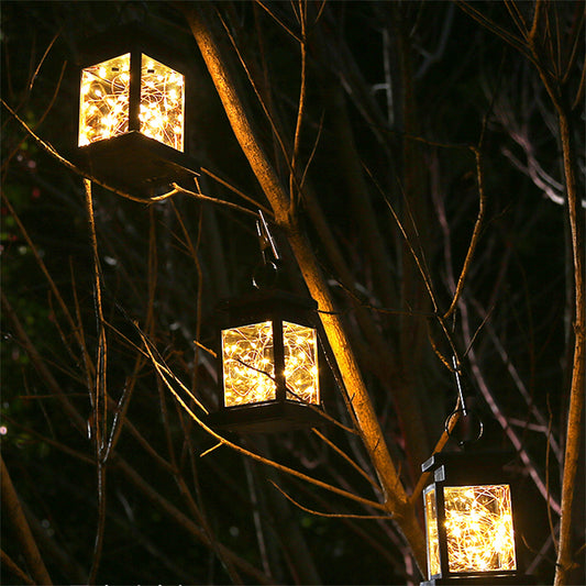 Solar Landscape Lights Garden Decorative Hanging Light Outdoor Tree LED Yard Night Lamp