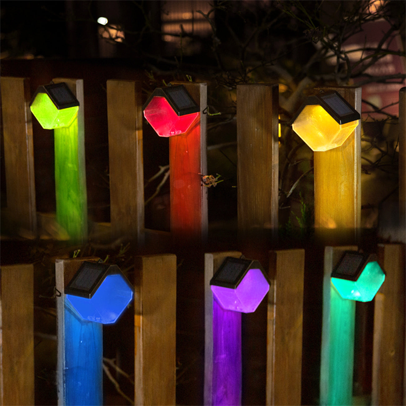 Solar Ice Brick Pendant Light Magical Eco-Glow for Gardens Nights Sustainable Style Outdoor Elegance