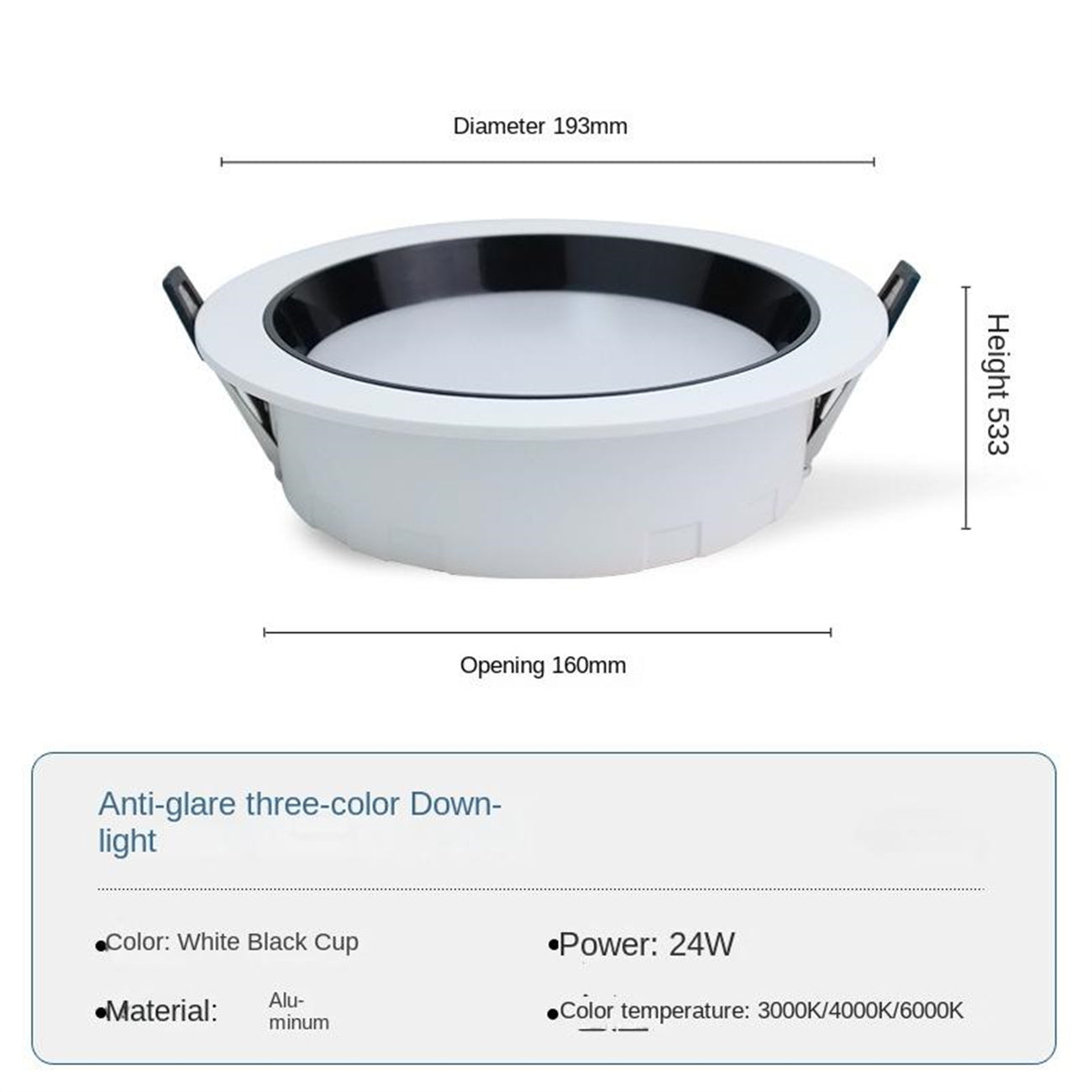 Tube lights dialing code anti glare three color tube LED light full spectrum household ceiling light living room lamp hallway wall lamp bedroom CCT variable spot light