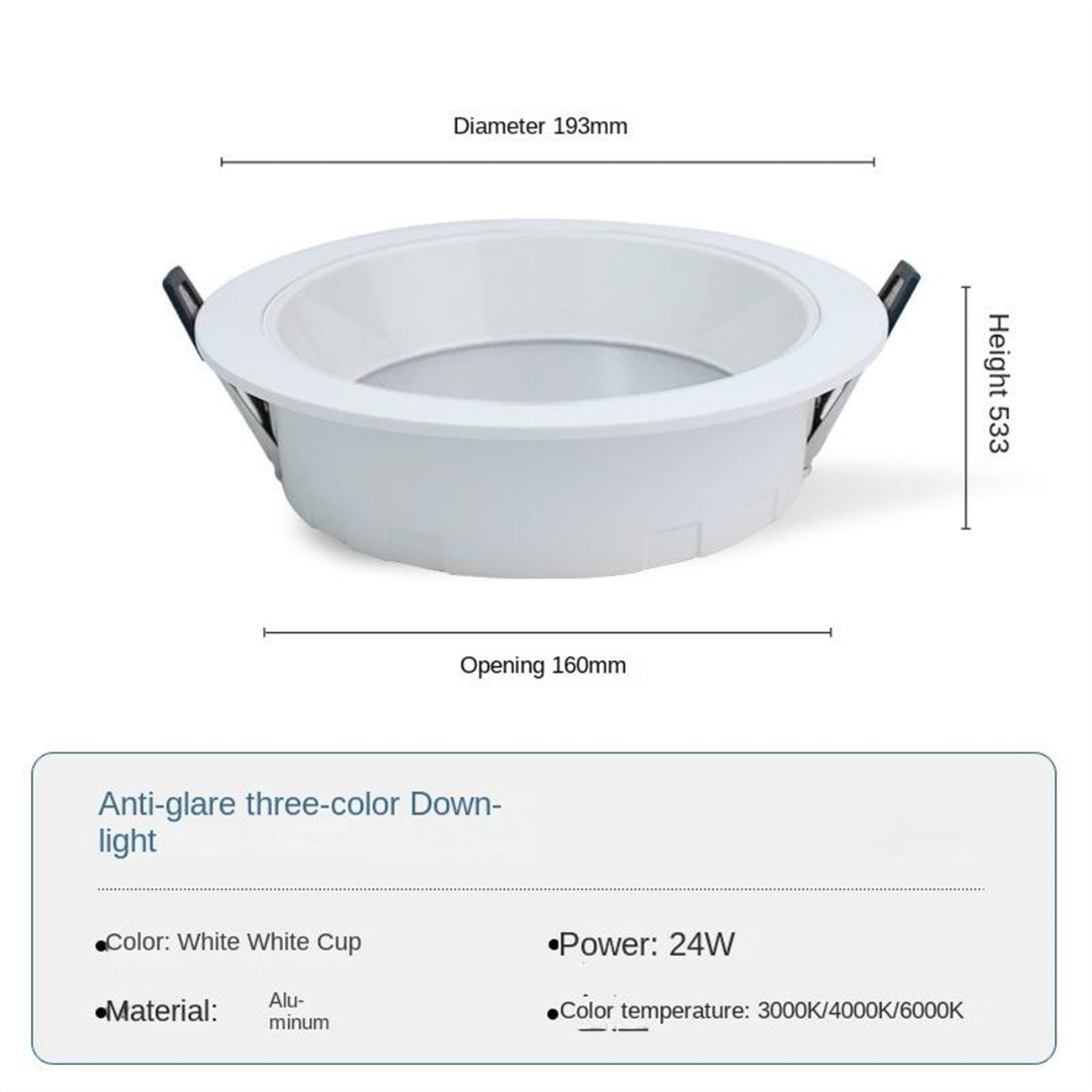 Tube lights dialing code anti glare three color tube LED light full spectrum household ceiling light living room lamp hallway wall lamp bedroom CCT variable spot light