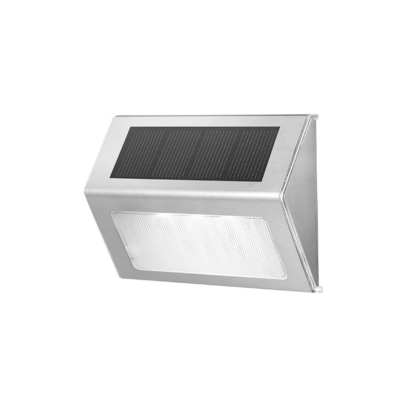 Solar Yard Light Outdoor Garden Decor Stair Step Light Landscape Wall Light