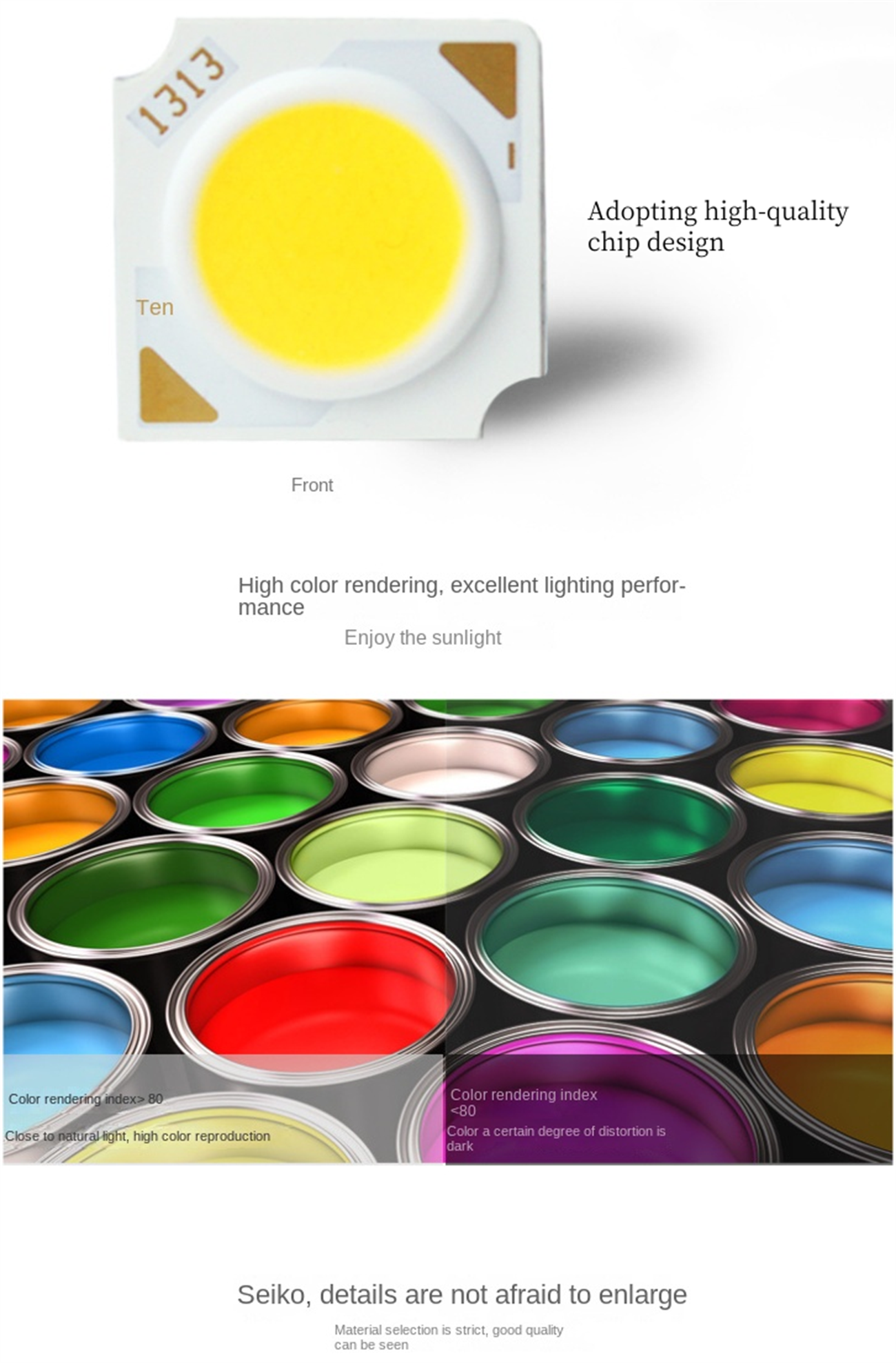 Surface mounted LED spotlights, TV background wall, bedroom painting, no main light, no opening, 360 degree rotating ceiling Surface mounted tube lamp