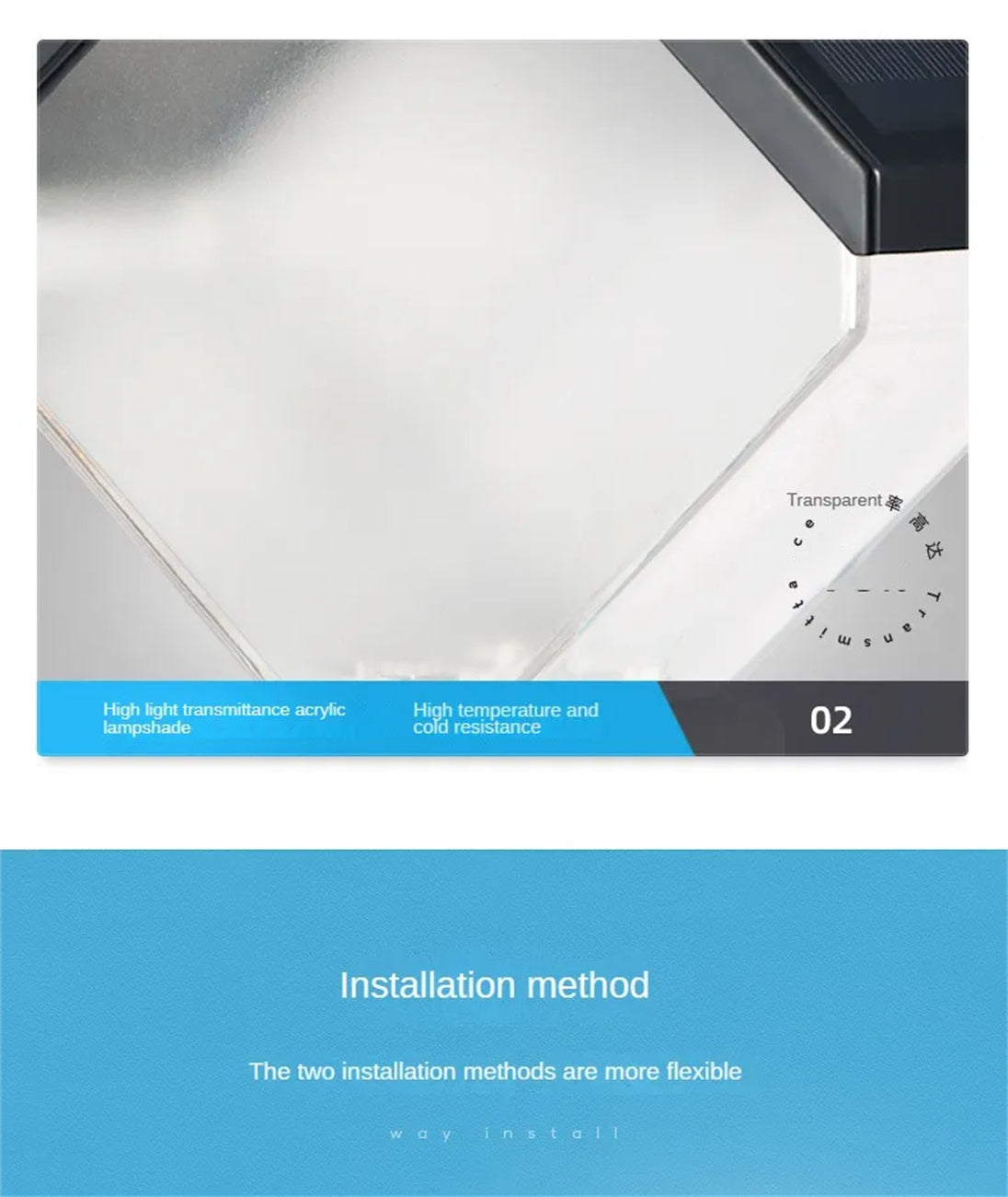 Lumières suspendues de jardin solaire - Lanterne décorative extérieure LED imperméable pour la cour, le patio et la décoration des arbres