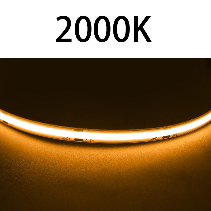 8mm Continuous COB LED Strip – High CRI, Flicker-Free, Ultra Bright & Flexible Linear Light 🌟 Professional-grade lighting in a slim, seamless, and easy-to-install form.