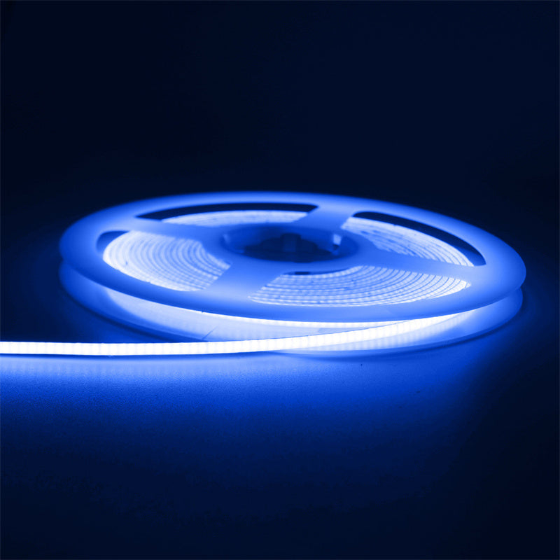Ultra Slim RGB COB LED Strip Light – 2.7mm Width, 3.7V Super Bright Adhesive Light Strip, High CRI Ambient Lighting for DIY Decor