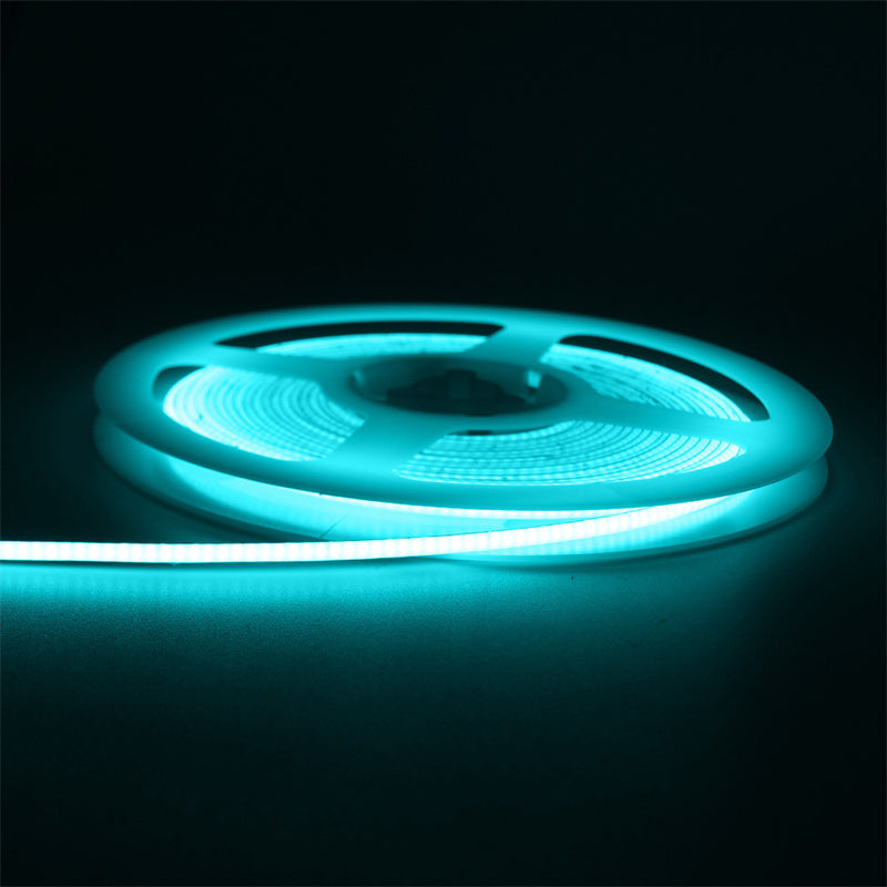 Ultra Slim RGB COB LED Strip Light – 2.7mm Width, 3.7V Super Bright Adhesive Light Strip, High CRI Ambient Lighting for DIY Decor