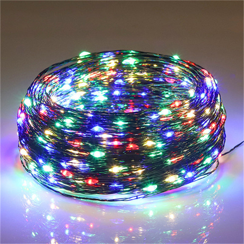 LED Remote Control Christmas String Lights Waterproof Copper Wire Fairy Lights for Festive Decor