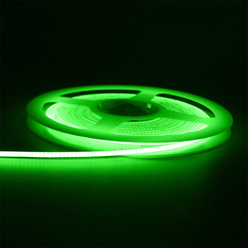 Ultra Slim RGB COB LED Strip Light – 2.7mm Width, 3.7V Super Bright Adhesive Light Strip, High CRI Ambient Lighting for DIY Decor