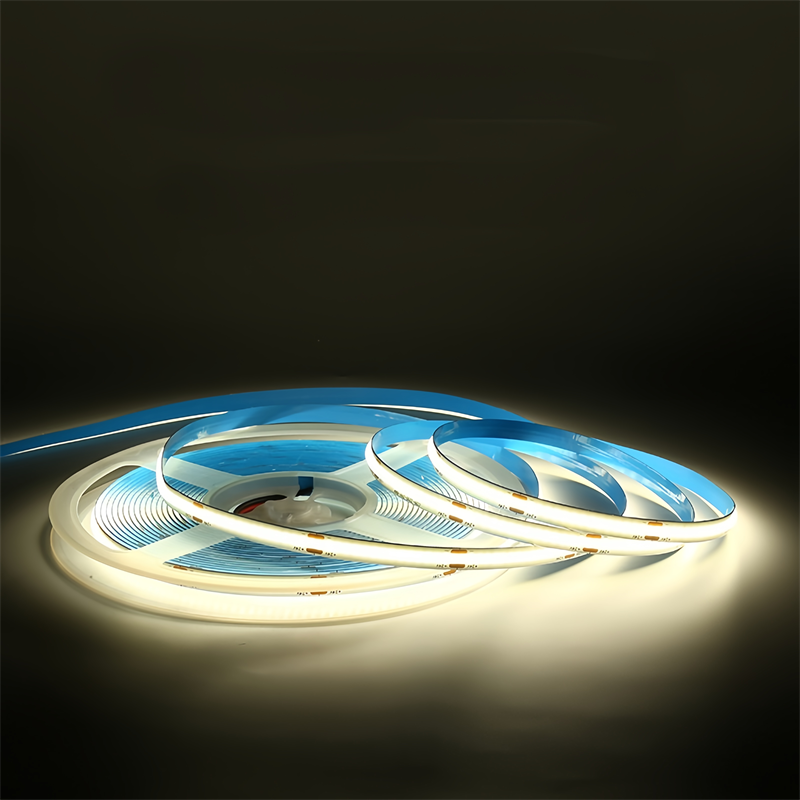 COB LED Strip Light, 480 LEDs Self-Adhesive Backing, Eye-Caring High CRI, Ultra-Bright Motion-Sensor Ceiling Lighting for Home Decoration