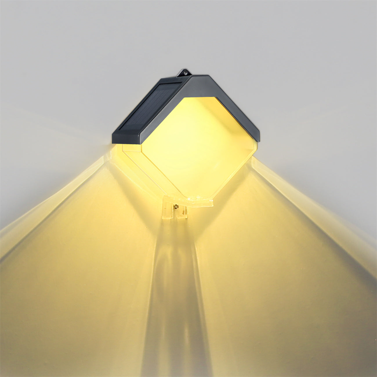 Solar Ice Brick Pendant Light Magical Eco-Glow for Gardens Nights Sustainable Style Outdoor Elegance