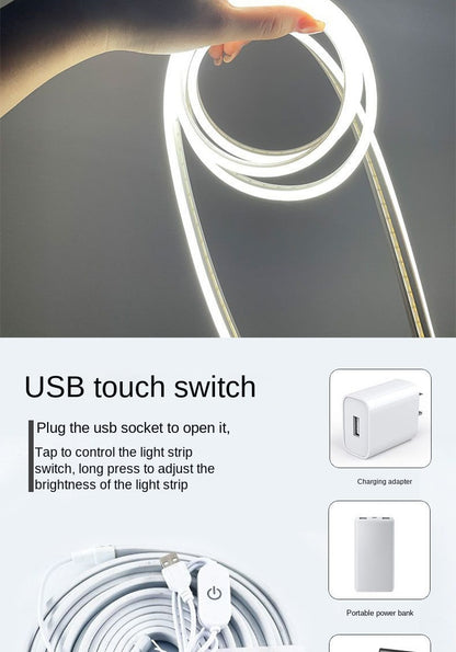 5V USB Flexible Neon LED Light Kits Waterproof Flexible Cuttable for DIY Decor