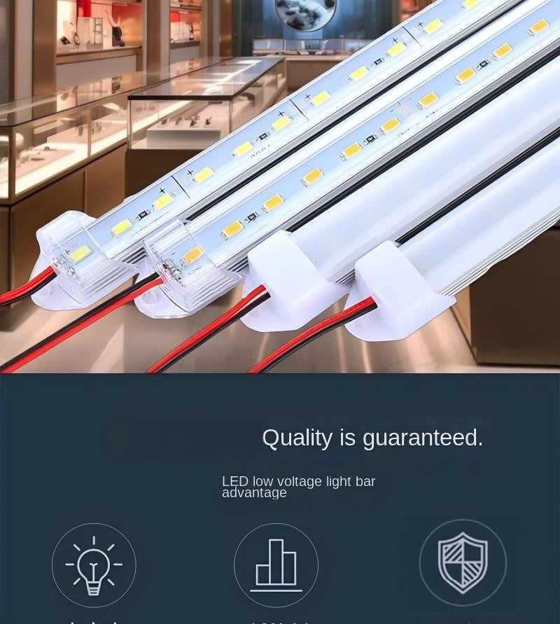 12V LED Light Bar U-Channel LED Light Bar for Cabinet/Display Lighting
