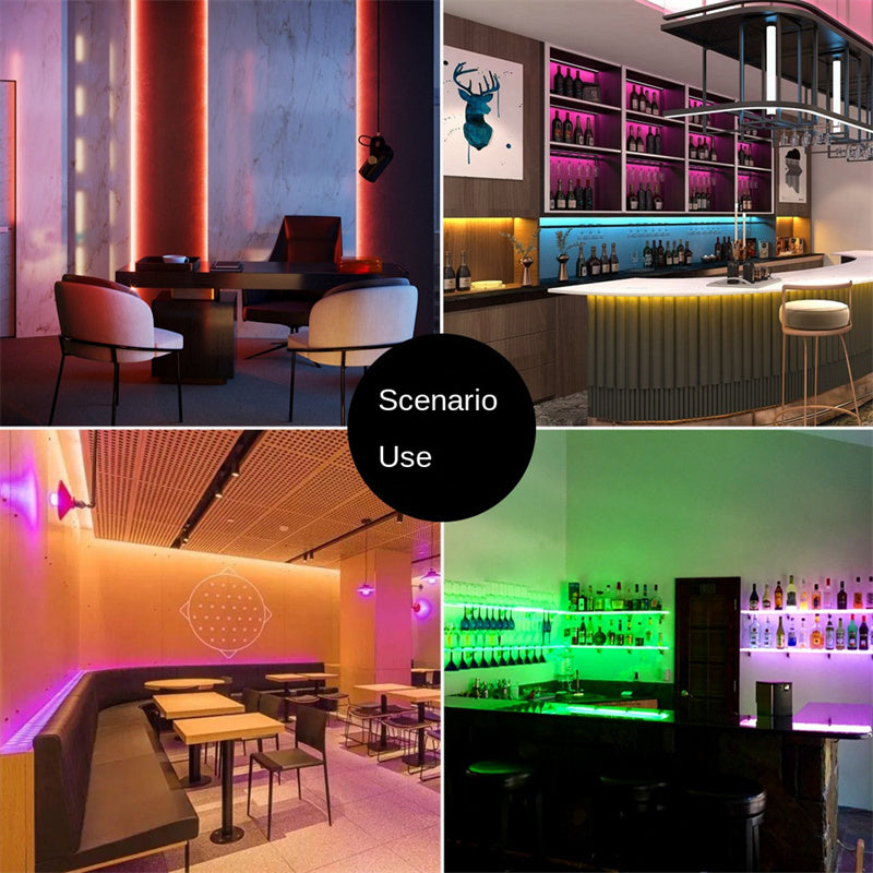 Custom RGB COB LED Strip – 8mm Flexible Indoor Light