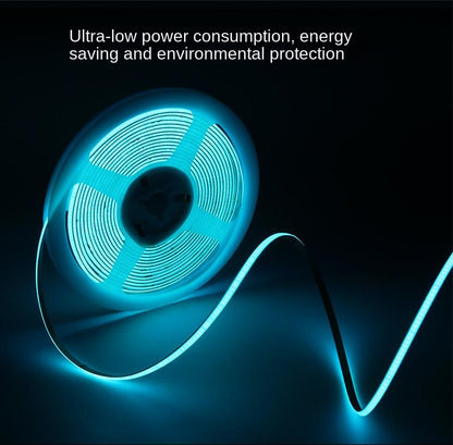 4mm COB LED Strip – Ultra-Low Power, 5V Battery-Operated, 1W/m DIY Lighting Solution 🔌 Designed for portable, USB, and low-power lighting projects
